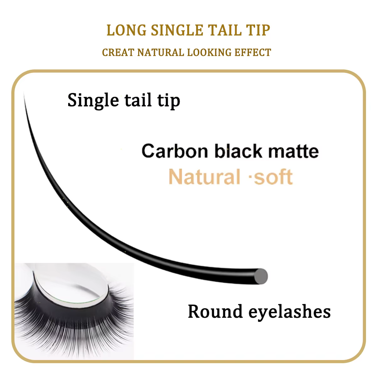 Domi Faux vison Faux Extensions de cils individuels LB LC LD LJ LU Curl Mix haute qualité Faux Camél