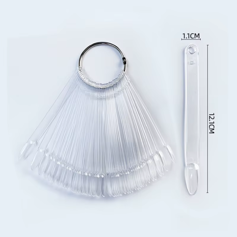 Produits pour ongles 50 couleurs carte en éventail pour vernis à ongles carte de vernis à ongles pra