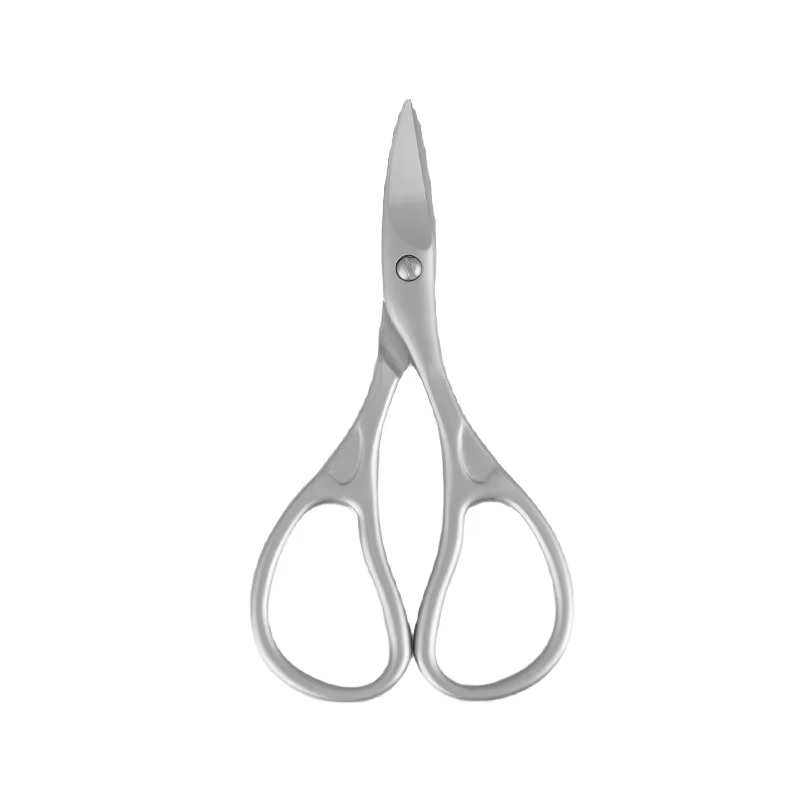 1 pièces multi-usages lame incurvée manucure professionnel coupe-ongles ciseaux sourcils cils pédicu