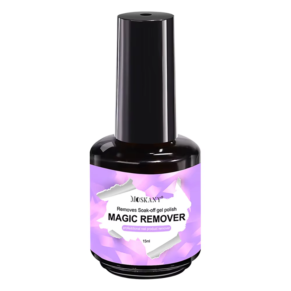 MOSKANY 15ml dissolvant magique vernis à ongles pour tremper le vernis Gel UV retrait rapide vernis 