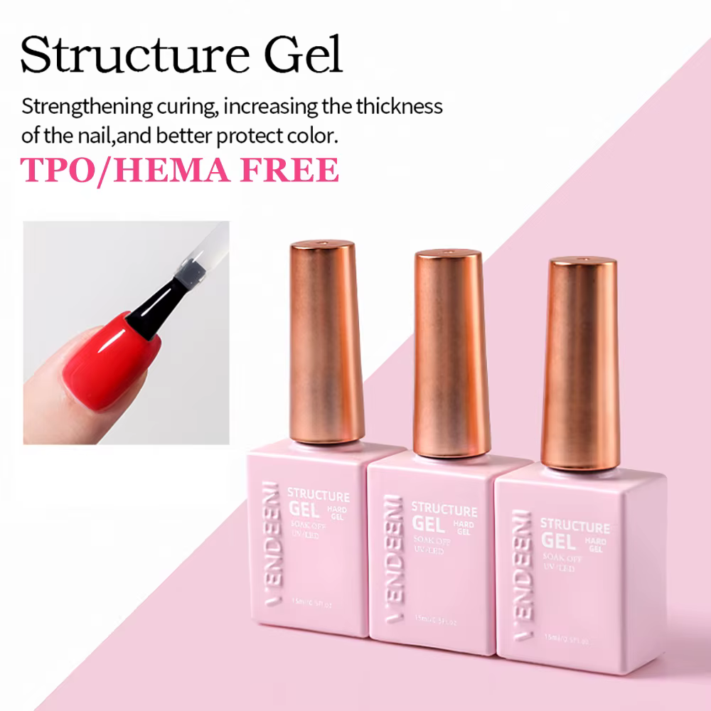 Vendeeni TPO HEMA FREE Gel renforcé vernis à ongles épaissi protéger les ongles UV tremper Gel verni