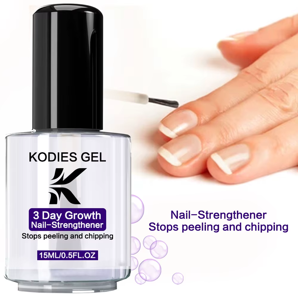 KODIES GEL 3 jours renforcement de la croissance des ongles pour la réparation des ongles formule de