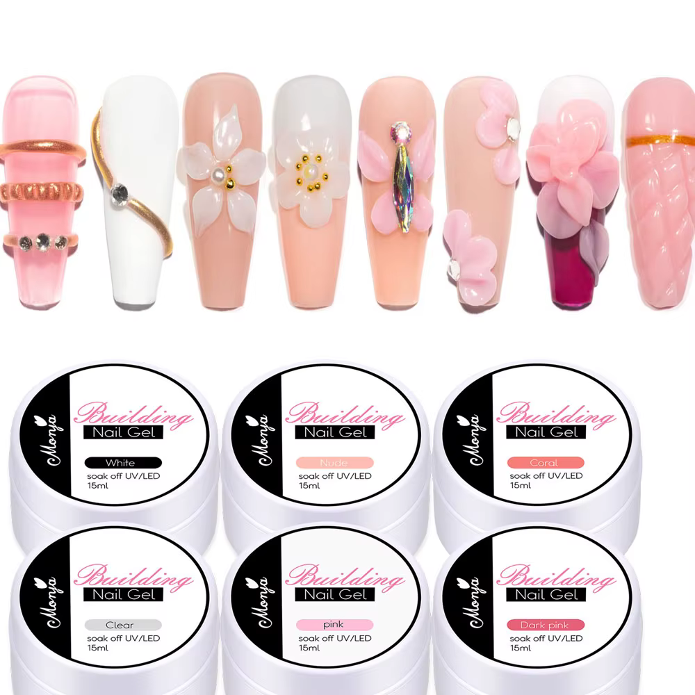 Vernis à ongles Gel transparent antiadhésif pour extensions de mains, 5/15ml, façonnage/sculpture/sc