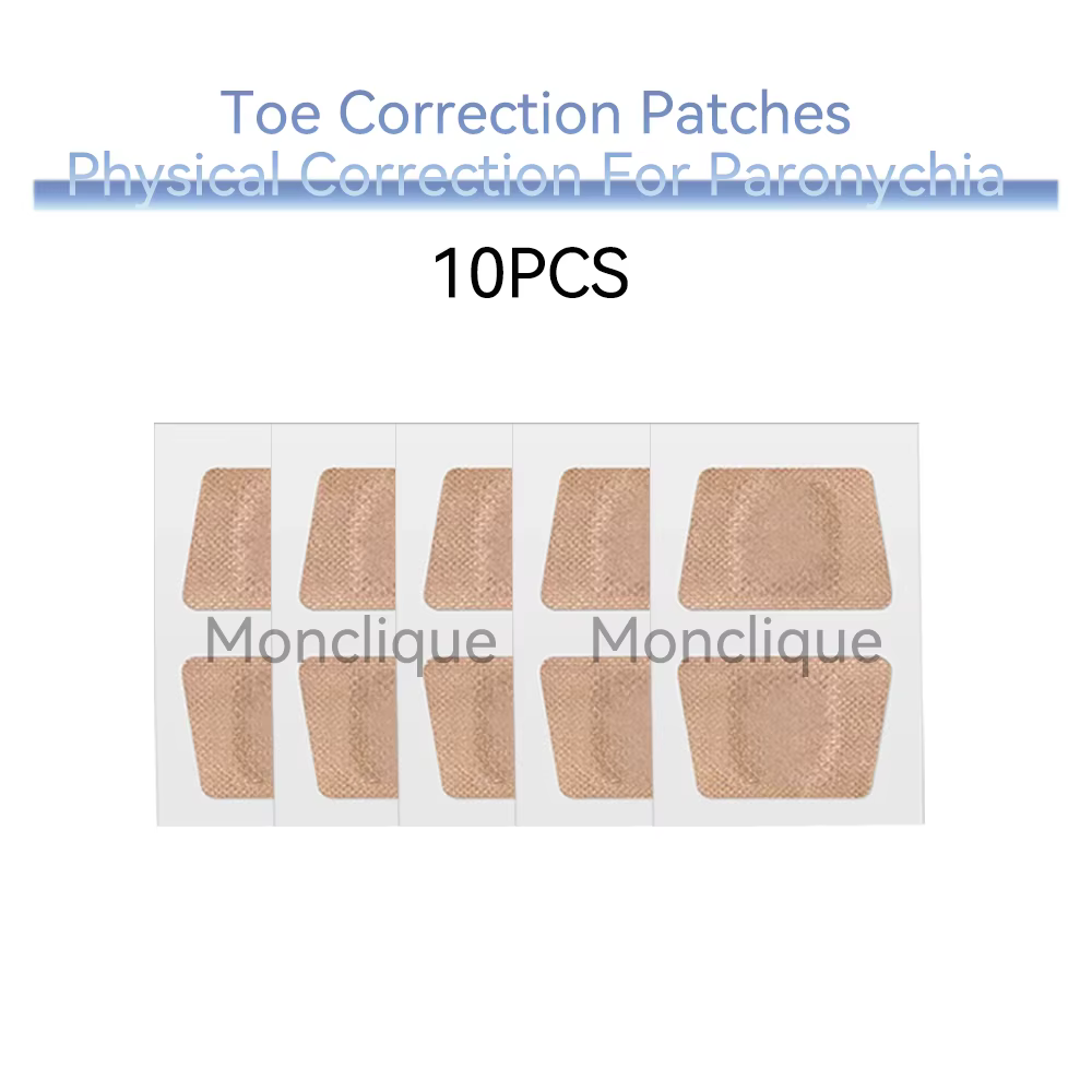 Patchs Réparateurs pour Ongles, Autocollants Correcteurs pour Ongles Incarnés, Soin des Ongles Décol