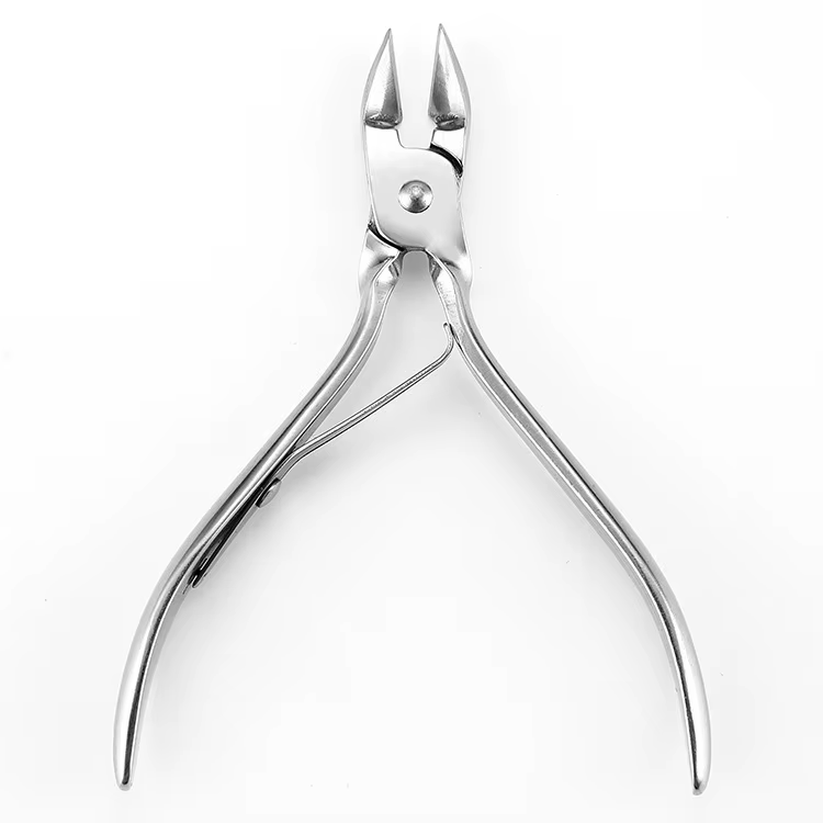 Pince à cuticules Durable en acier inoxydable, pour manucure et pédicure, coupe-cuticules, dissolvan