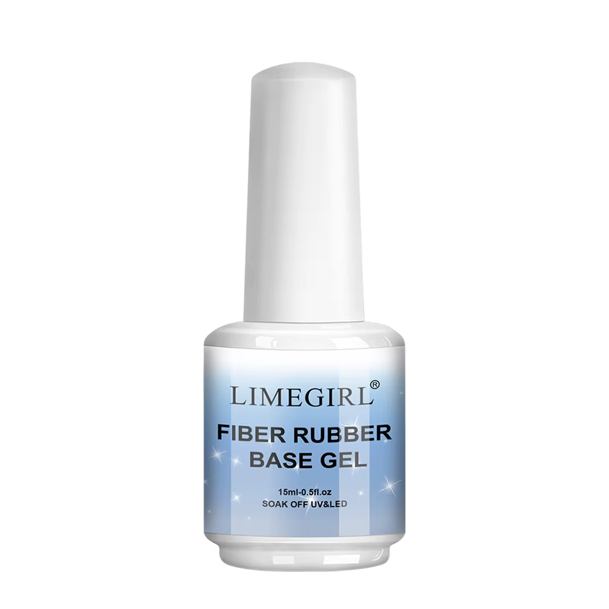 LIMEGIRL15ml Gel à base de caoutchouc en fibre de verre pour la réparation des ongles cassés Constru