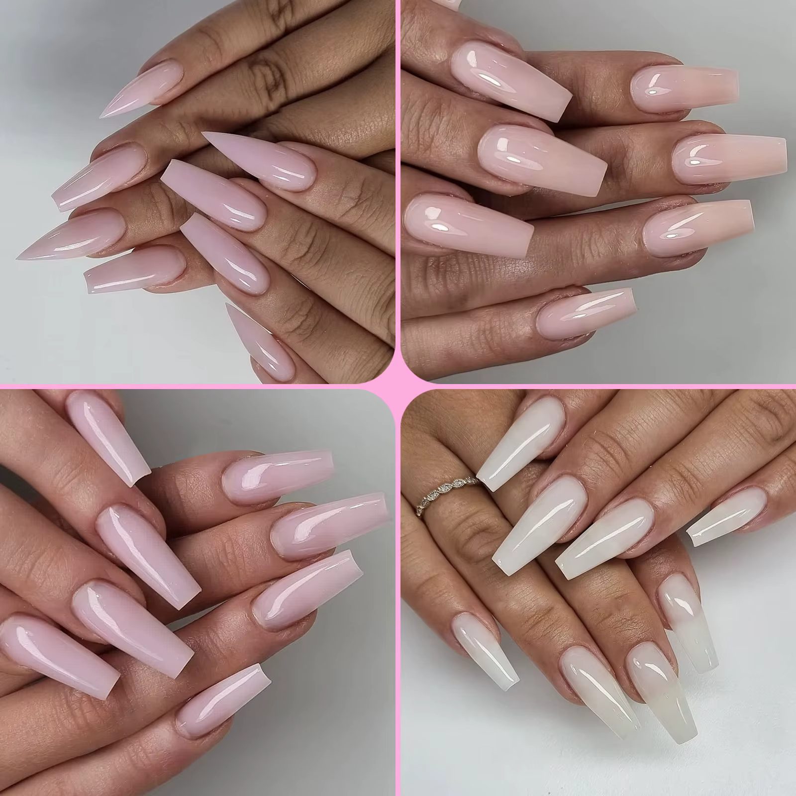 Gel d'extension d'ongles en Poly acrylique, 15ml/30ml, pour construire des ongles, UV LED, Extension