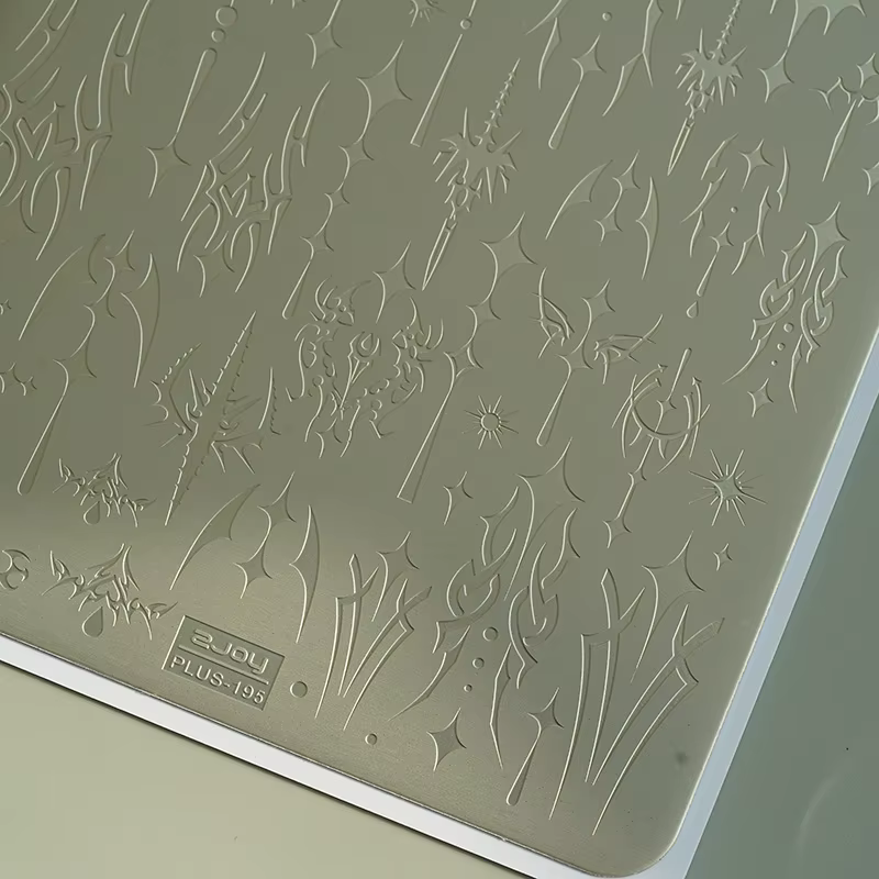 XMQ NAIL ART STAMPING PLATES COOL LINES TEMPLATES