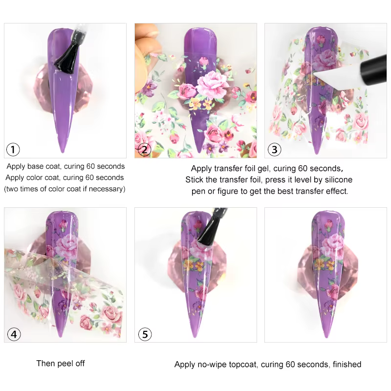 Venalisa – Gel de colle pour ongles, forte adhérence pour autocollants d'art en aluminium, vernis Ge
