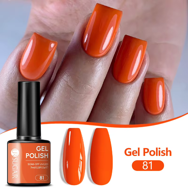 UR USGAR 7ML Vernis à Ongles Gel Couleurs Néon Printemps-Été Semi-Permanent Soak Off UV LED pour Man