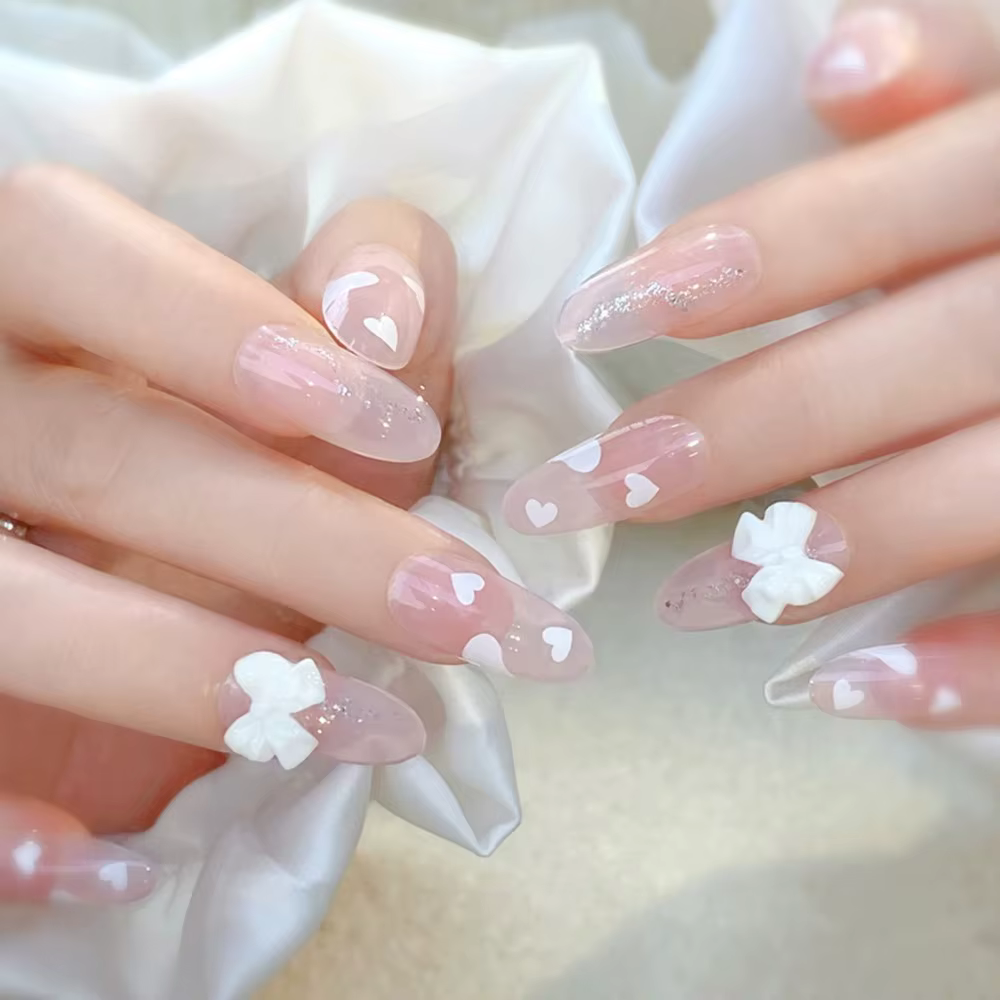 24 faux ongles à presser imprimé léopard, courts, carrés, réutilisables, couvrance totale, avec fleu