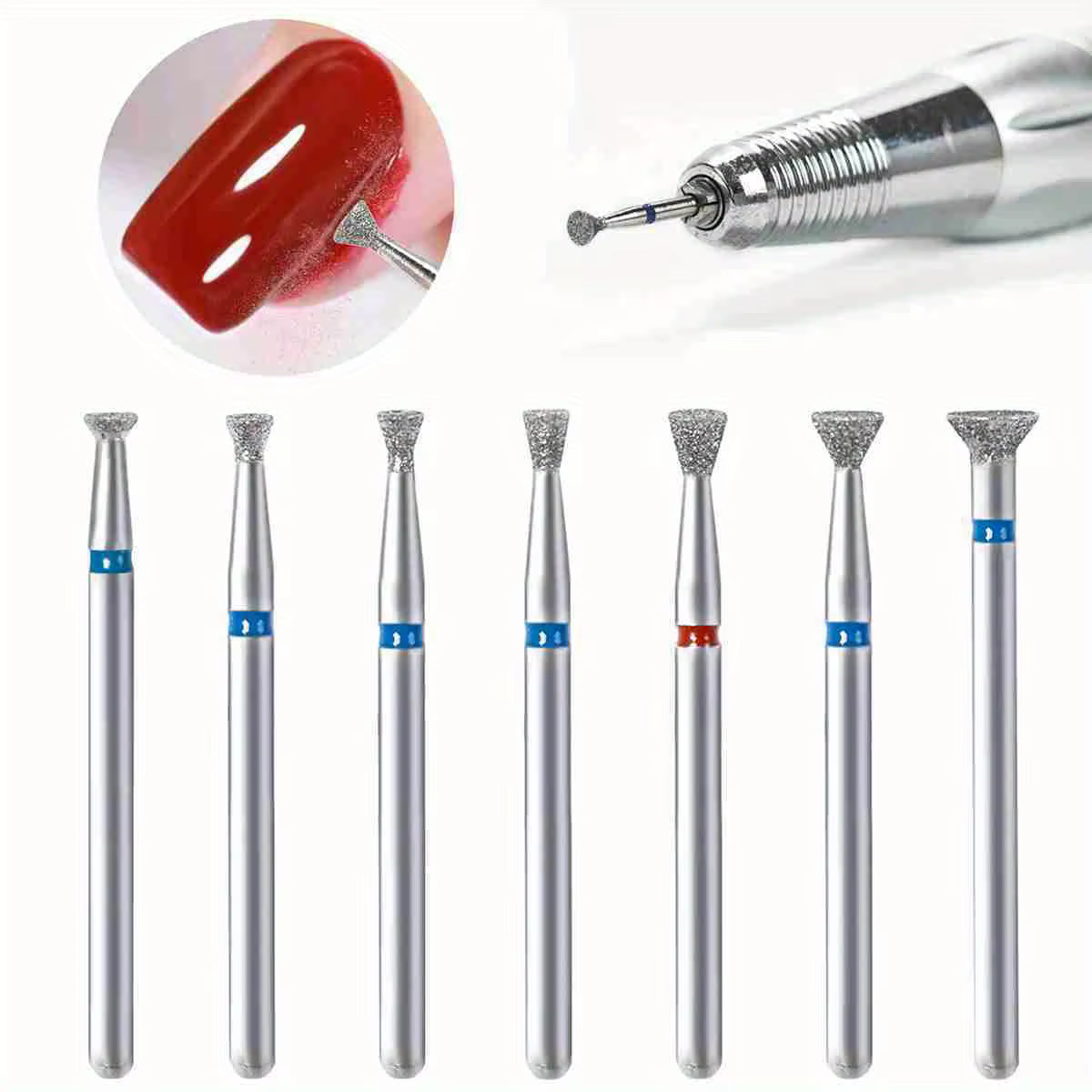 CuemployClean-Foret à ongles pour enlever le débordement, outil de colle, traitement des bords des o