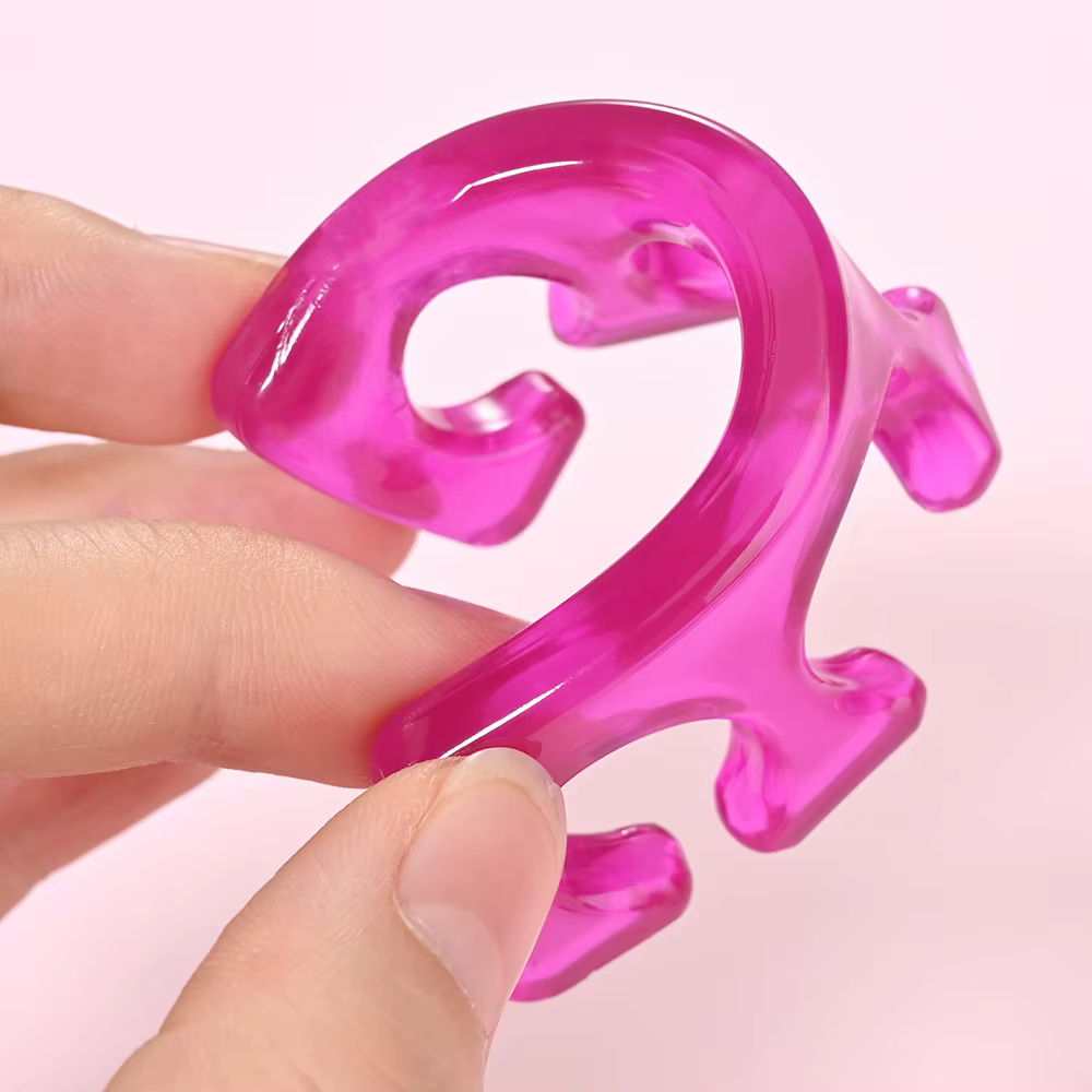 Épandeurs d'orteils en Silicone pour Application de vernis à ongles, 2 pièces, séparateurs d'orteils