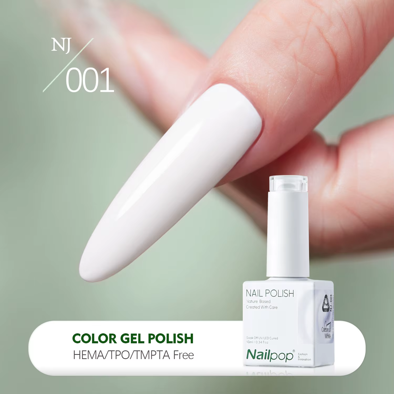 Nailpop Summer Shades Gel Polish 20 Couleurs Vibrantes 2-en-1 Gel Constructeur et Couleur Sans HEMA/