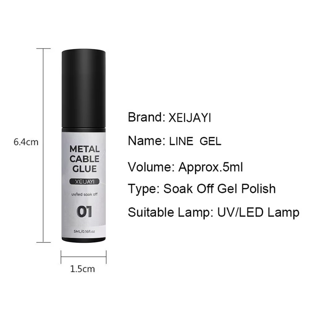 Vernis à ongles en Gel métallique Super brillant, 5/7/8ml, argent/or/Rose, miroir, Semi-Permanent, U