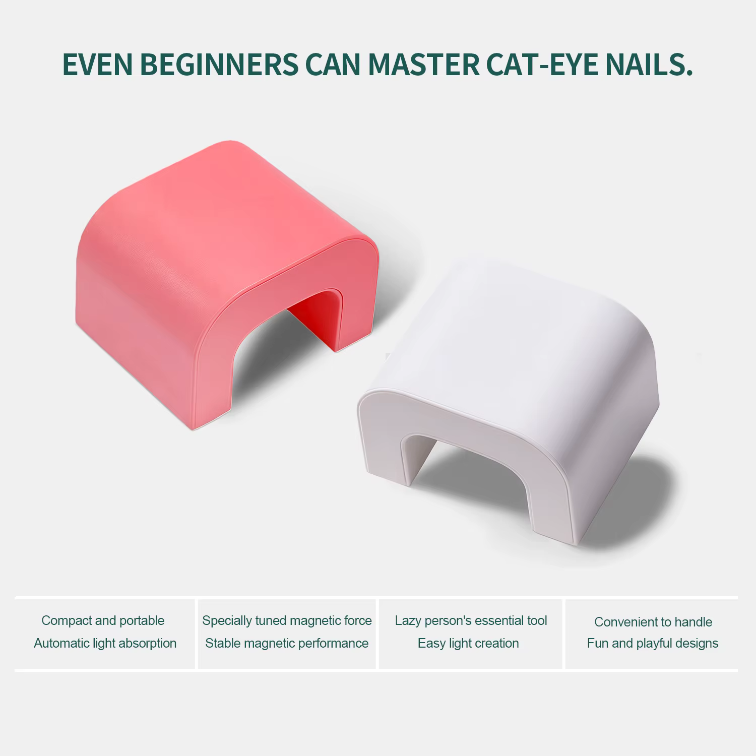 Nailpop mise à niveau oeil de chat aimant français creux oeil de chat Nail Art facile pour les début