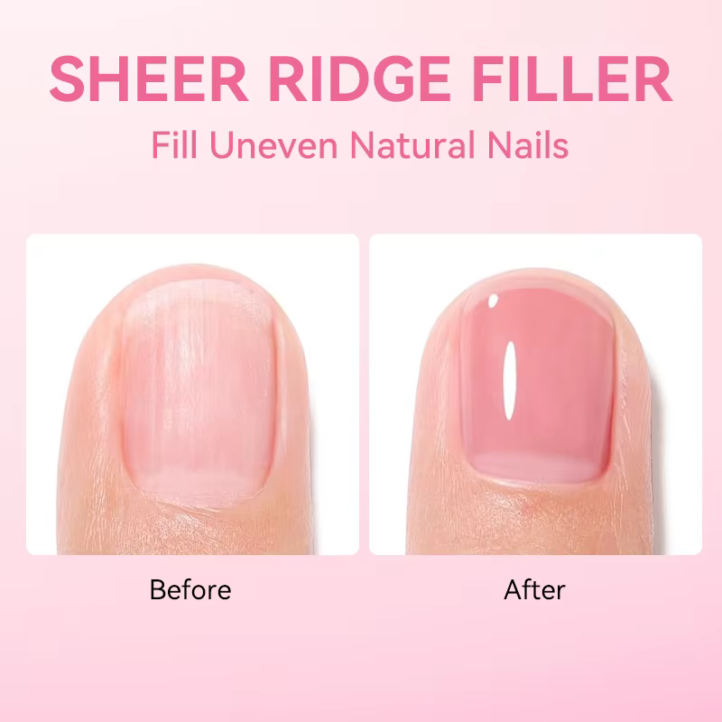 LILYCUTE 7ML vernis à ongles blanc laiteux rose effet de renforcement soin longue durée vernis à séc