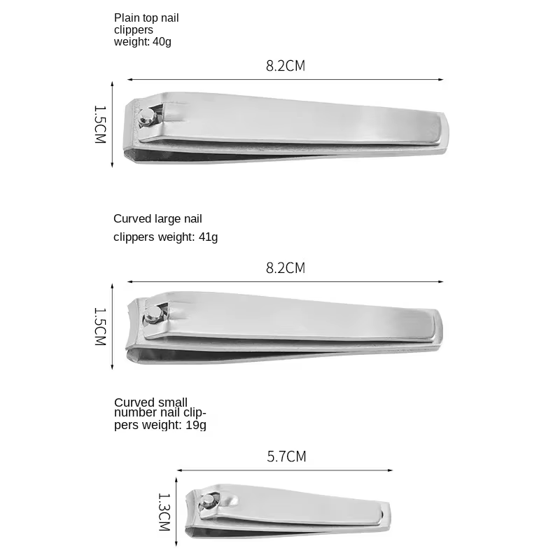 Coupe-ongles professionnel en acier au carbone, coupe-ongles de haute qualité, réparation des doigts