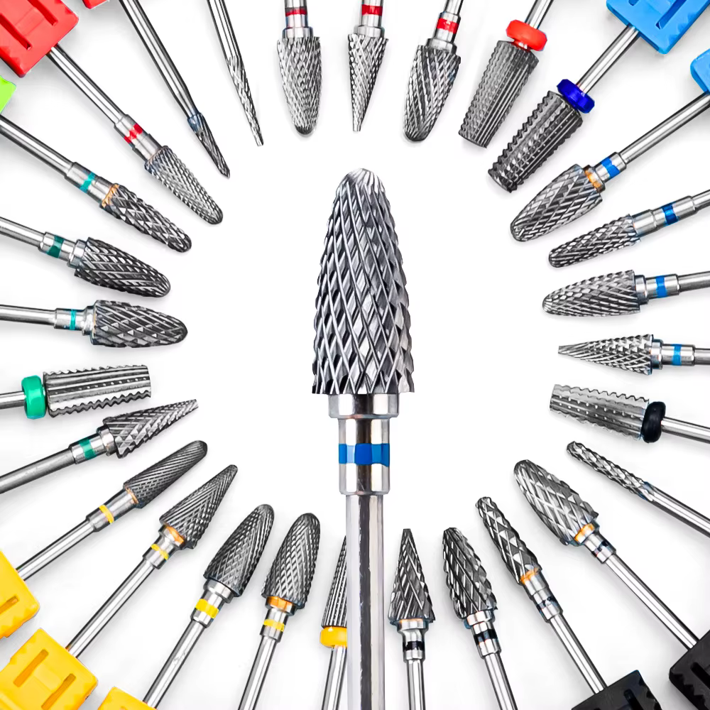 Foret à ongles rotatif, fraise à ongles, perceuse électrique pour outils de manucure et de pédicure,