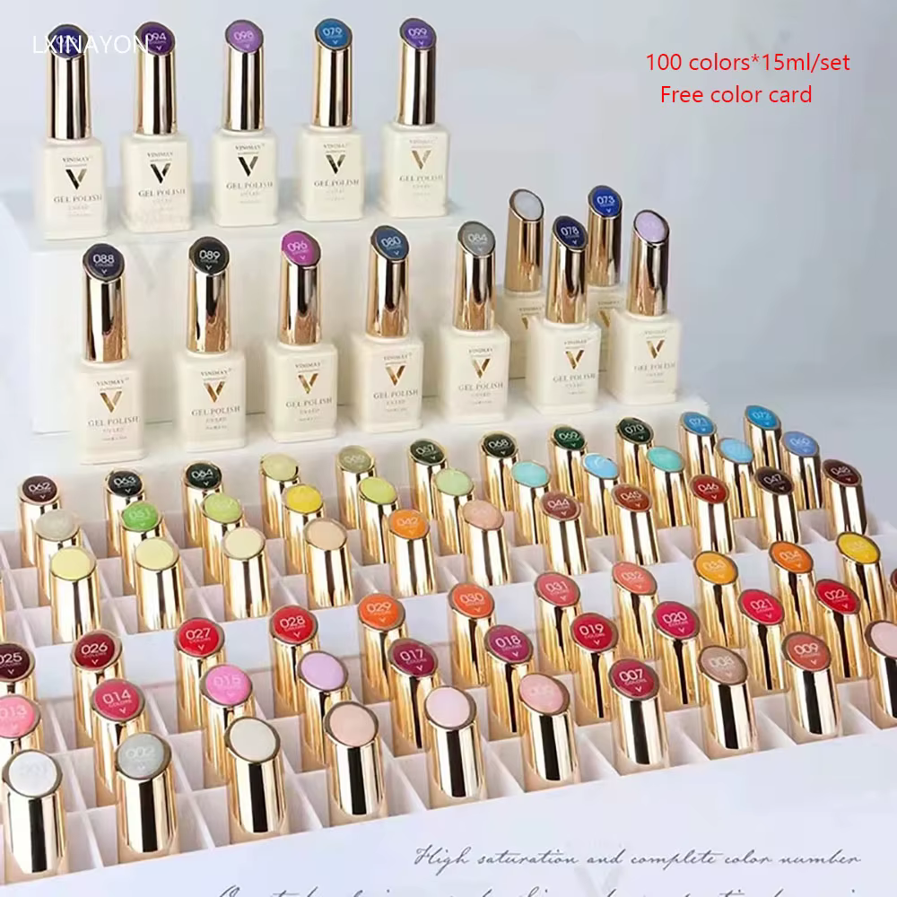 VINtenstein-Kit de Verhéritage à Ongles Gel UV LED, 100 Couleurs, pour Salon de Manucure, Vente en G