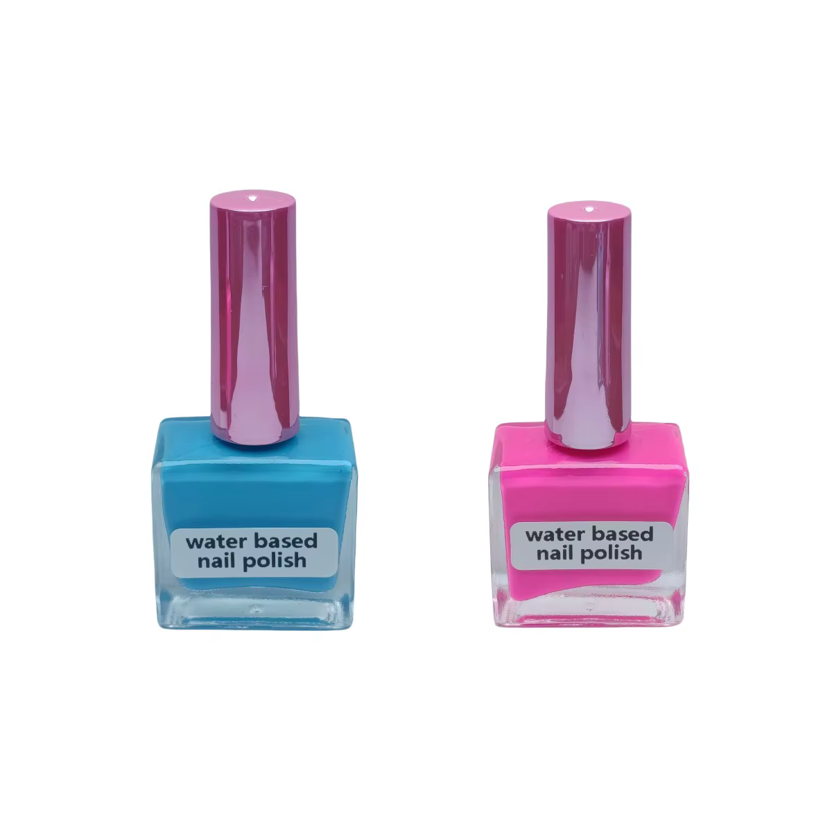 Vernis à ongles à base d'eau, 2 pièces, écologique, non toxique, respirant, vernis à ongles pelable