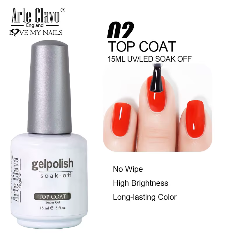 Arte Clavo 15ml HEMA TPO gratuit Gel vernis à ongles rose hybride ongles manucure semi-permanent éma