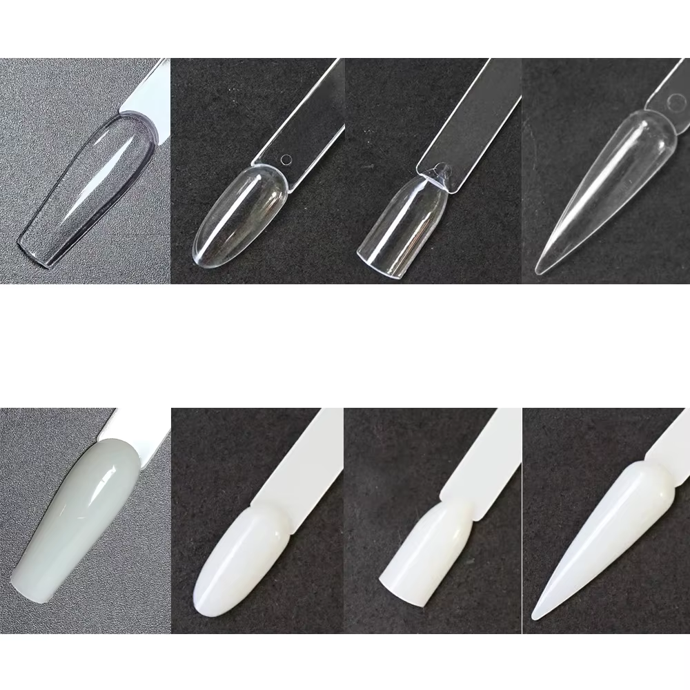 60/30 pièces faux ongles conseils Nail Art affichage acrylique ventilateur échantillon Gel vernis à