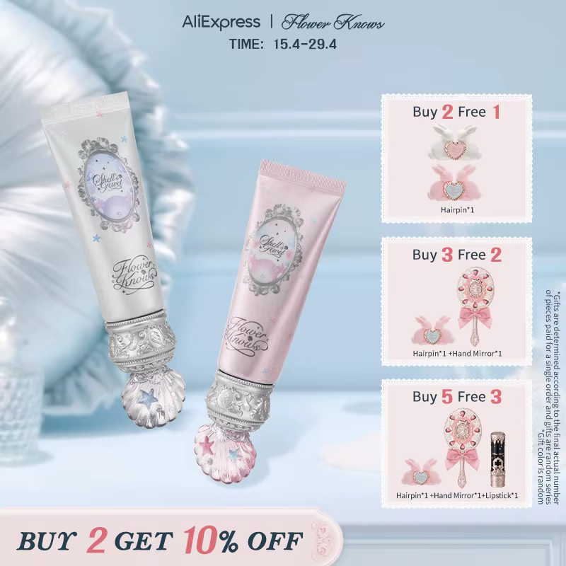 Flower Knows Shell's Jewel Collection Primer correcteur de couleur