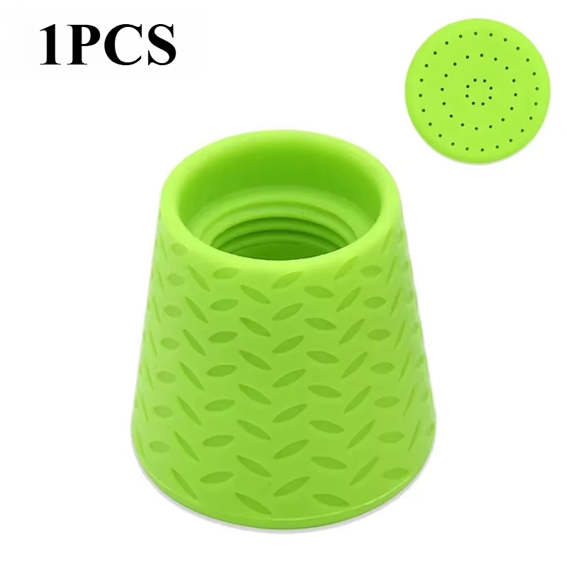 Douche pour animaux de compagnie Silicone Portable pomme de douche pour animaux de compagnie en plei