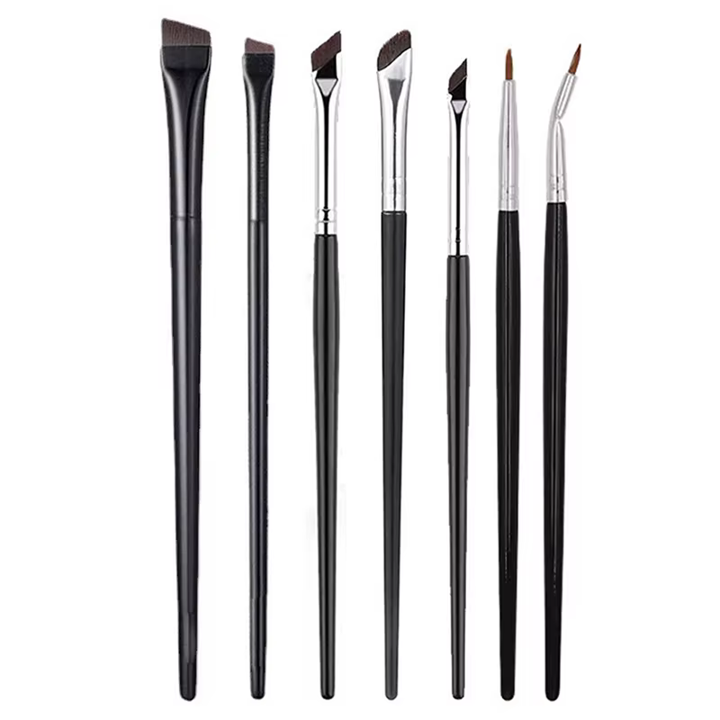 1/5/7 pièces professionnel Super mince angle Liner brosse pour les yeux sourcils Contour pinceaux de