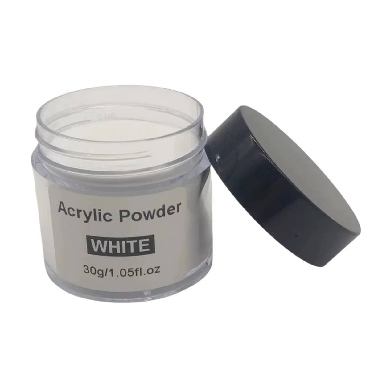 Poudre acrylique d'extension professionnelle 30g, pour bricolage des ongles, salon de manucure, nail