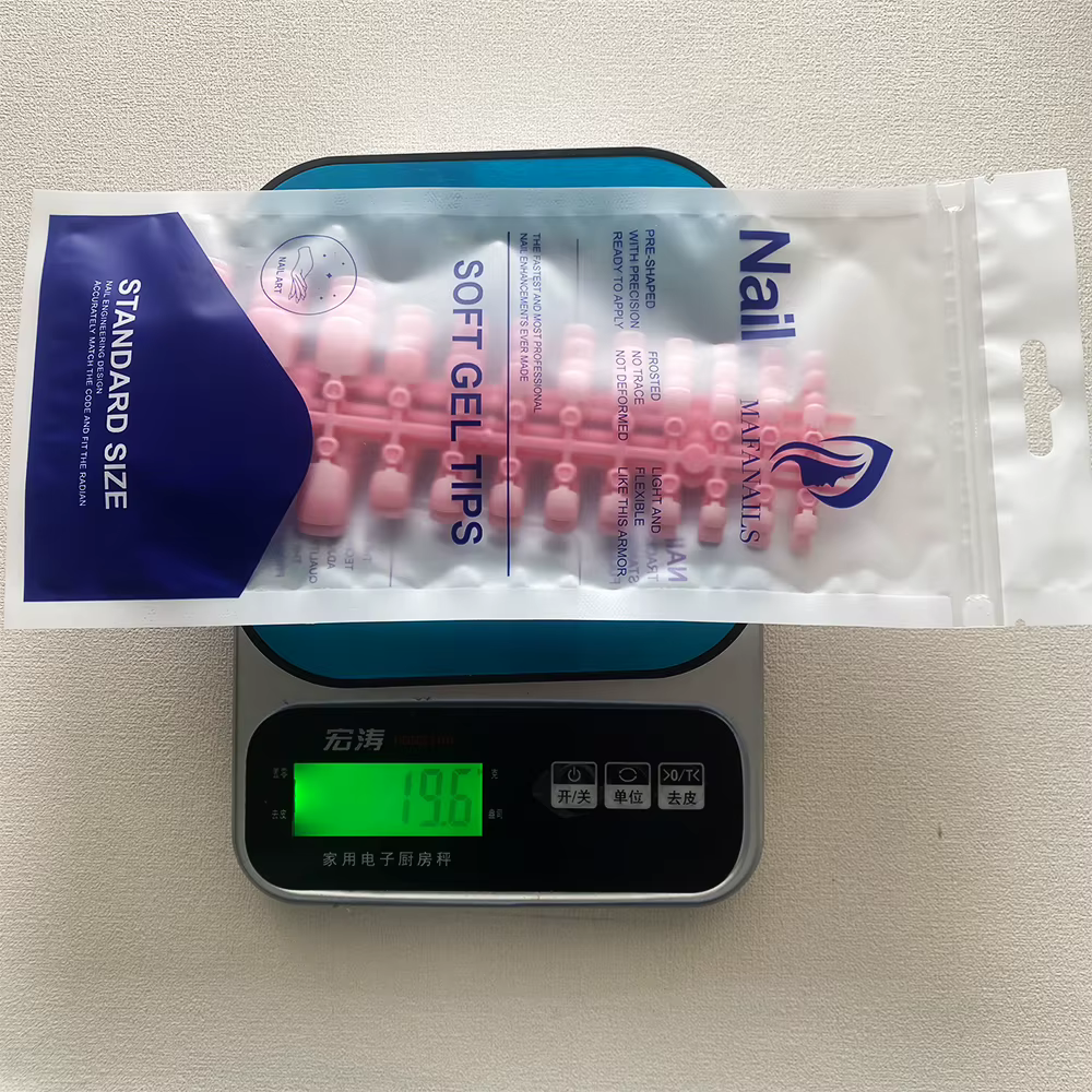 120 pièces français court carré artificiel presse sur les ongles des pieds nu rose couverture complè