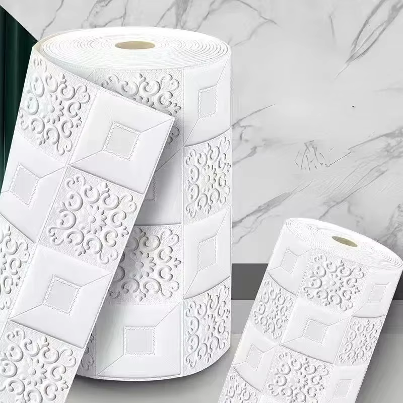 Papier peint auto-adhésif imperméable pour plafond 3D, autocollant pour toiture, arrière-plan de tél