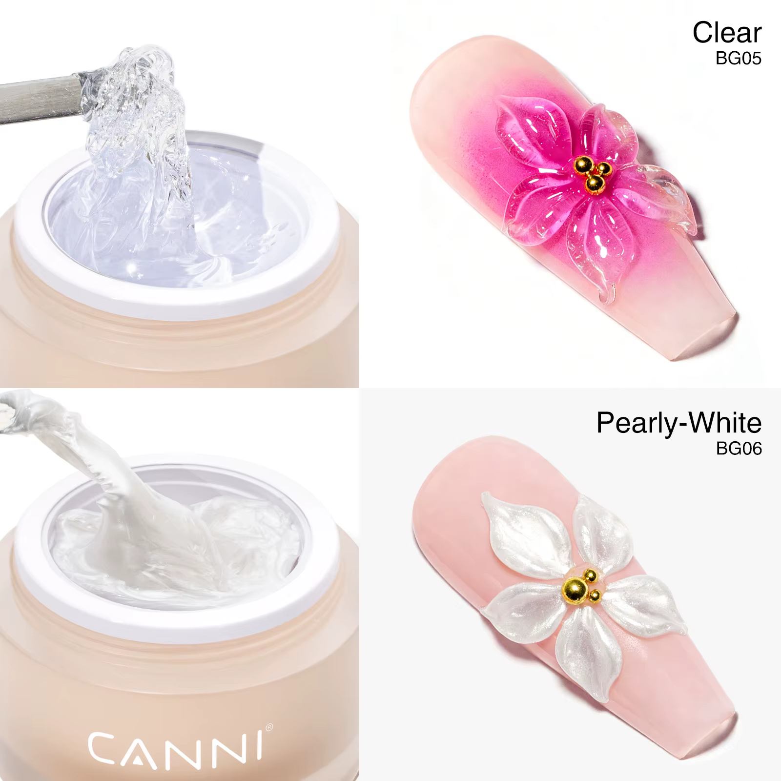 Gel multifonctionnel CANNI 10 ml, gel sculptant 3D, sans TPO, sans PVC, gel de modelage, sans brûlur