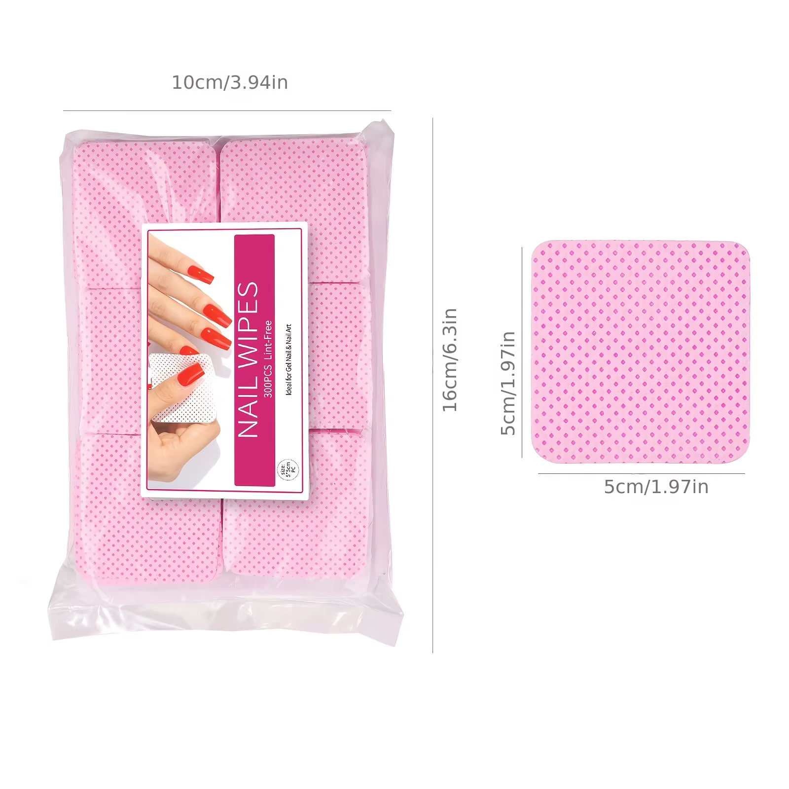 Lingettes Dissolvantes pour Verhéritage à Ongles, Tampons Non Tissés pour Salon de miles, pour Femme