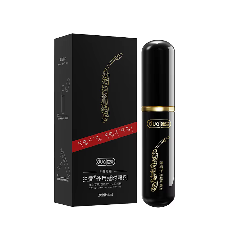 Spray retardateur pour hommes 6ml, Brume pour une performance intime prolongée, Absorption rapide, N