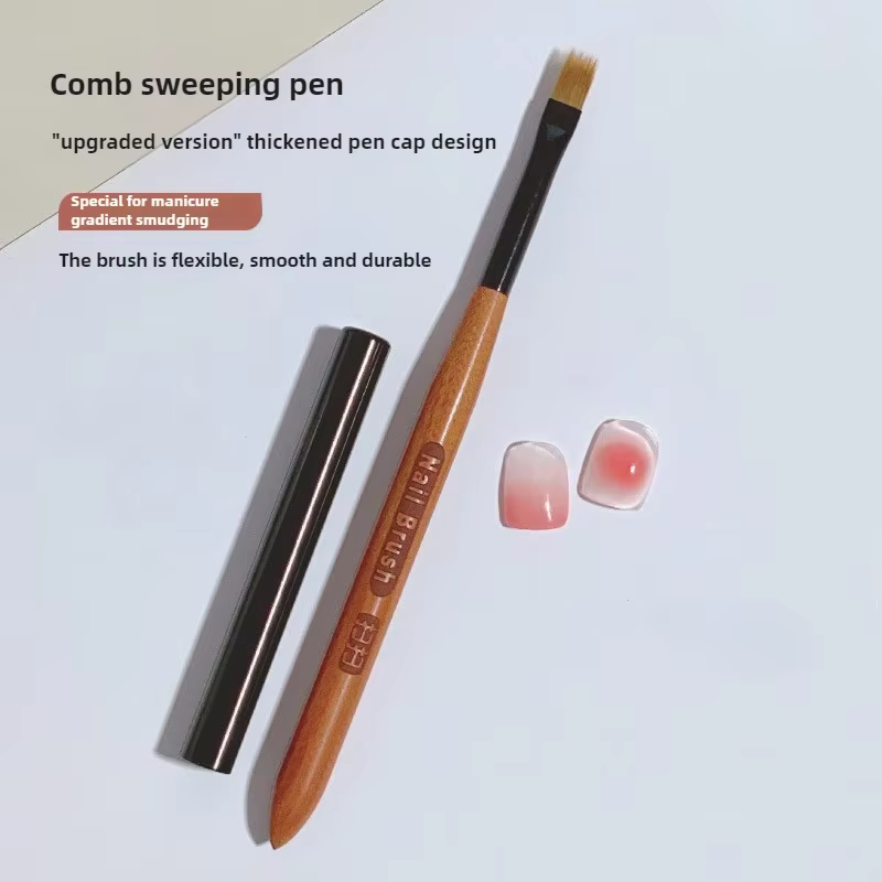 Pinceau dégradé pour Nail Art, stylo ombré en acrylique, bricolage, pinceaux pour Gel UV, peinture,