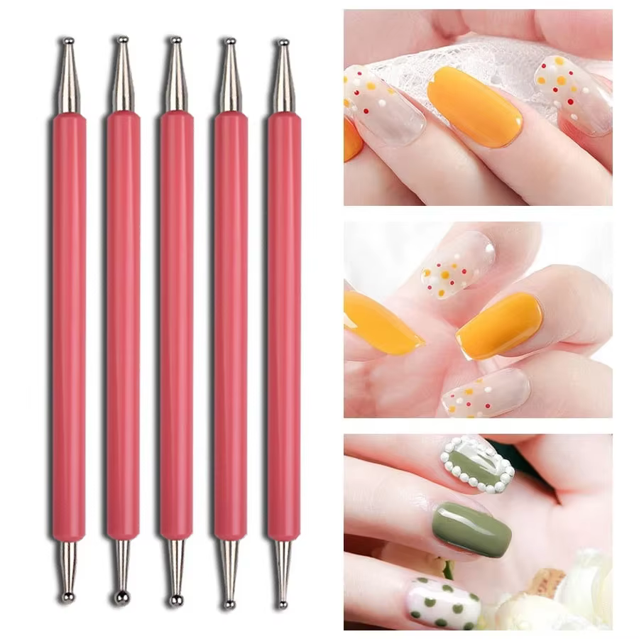 Outils de pointage pour Nail Art à double extrémité, avec 10 tailles différentes pour le pointage, l