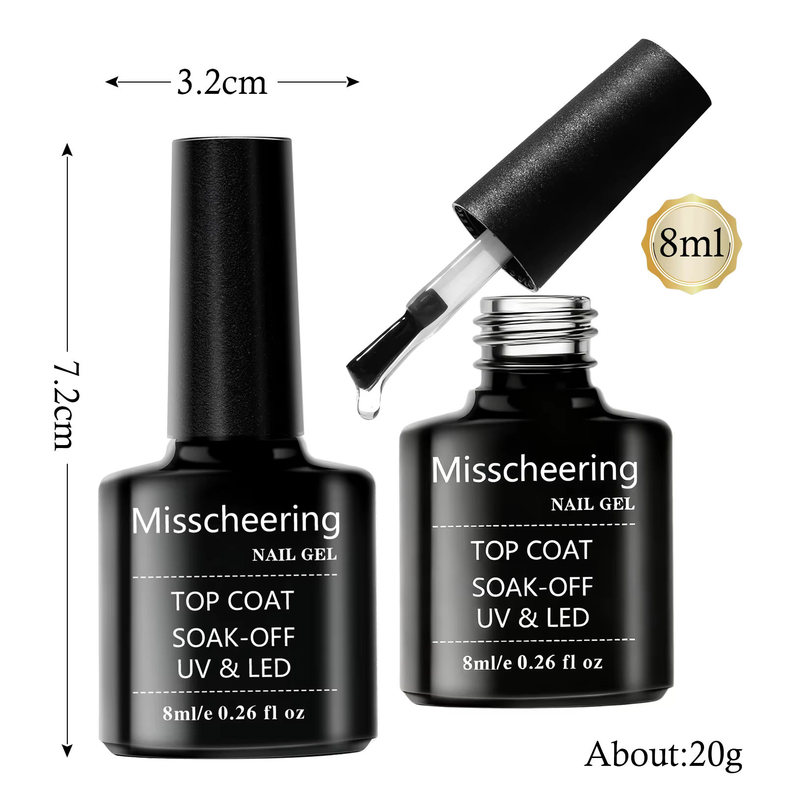 Vernis à ongles Gel à floraison claire, 8/15ML, UV Led, effet dégradé, peinture Gel, créer une coule