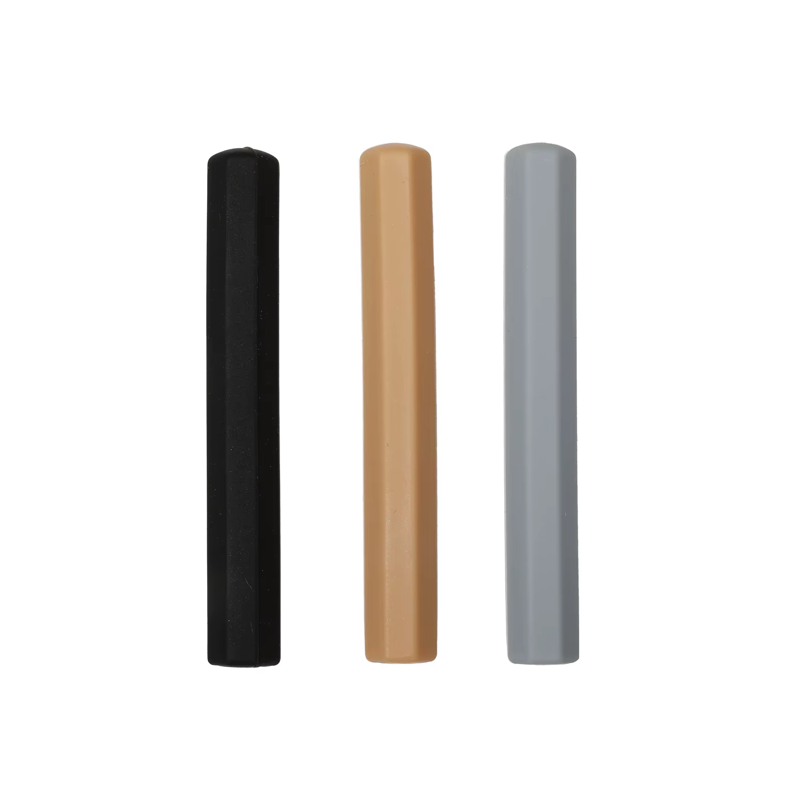Bouchons de stylo à ongles en Silicone, 1.1x8cm, 4 pièces, protecteur de brosse, Extension Opaque, b