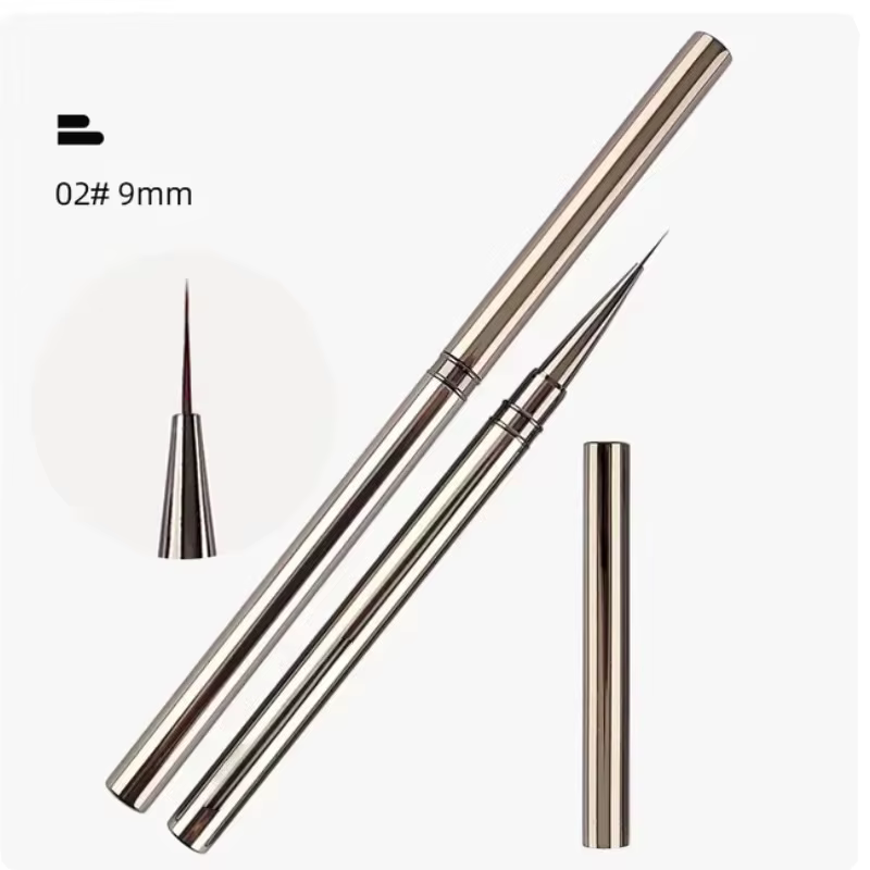 Stylo de photothérapie pour colle à ongles, brosse pour Gel UV, acrylique, peinture pour Nail Art, d
