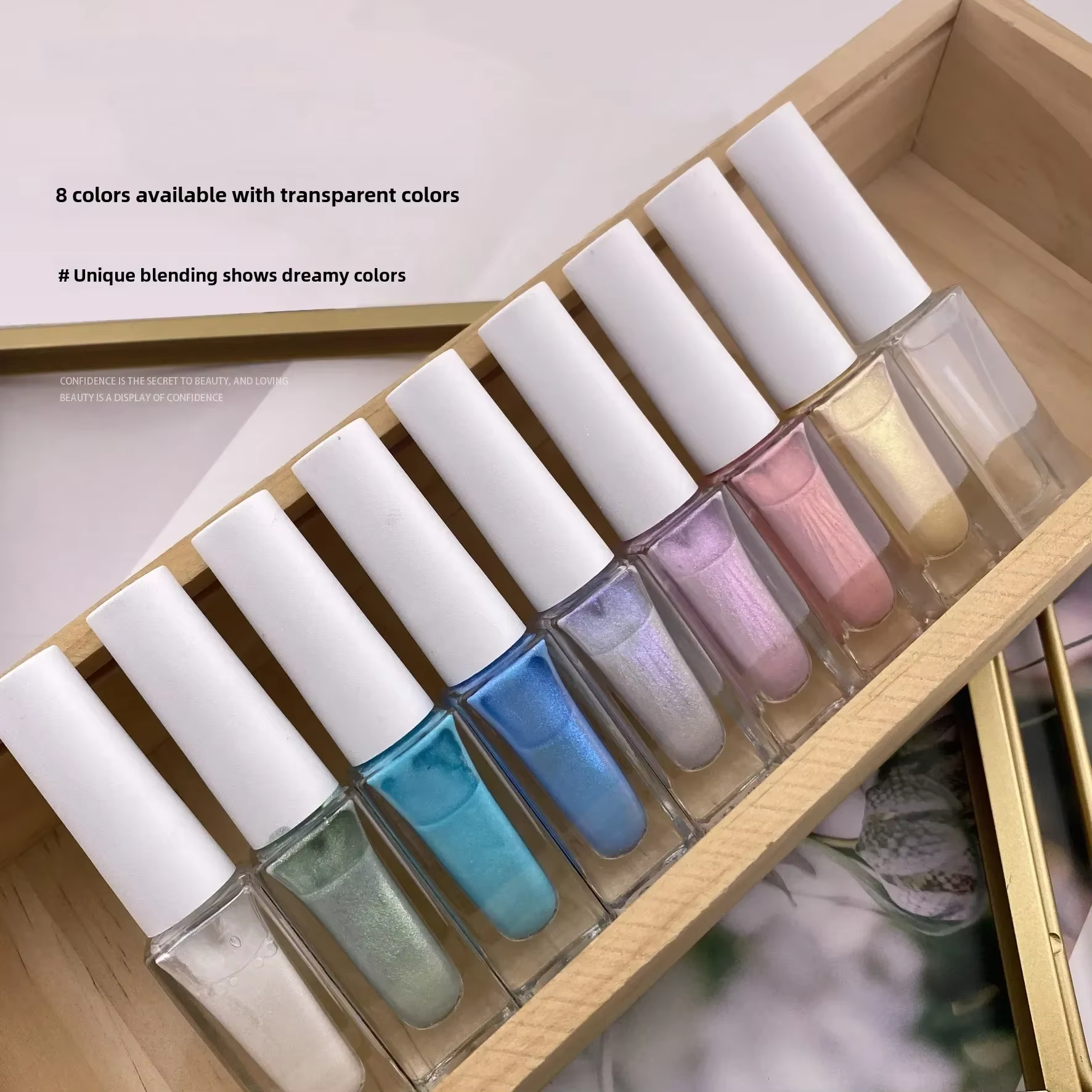 9 couleurs fée poudre paillettes floraison Gel vernis à ongles aquarelle encre peinture à ongles Gel