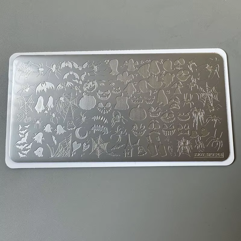 XMQ STAMPING NAIL PLATES CRUCIFIX TEMPLATES HALLOWEEN IMAGEPLATE
