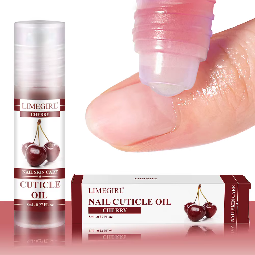 Stylo à huile pour la Nutrition des ongles, 8ml, 6 odeurs, traitement des ongles, réparation des cut