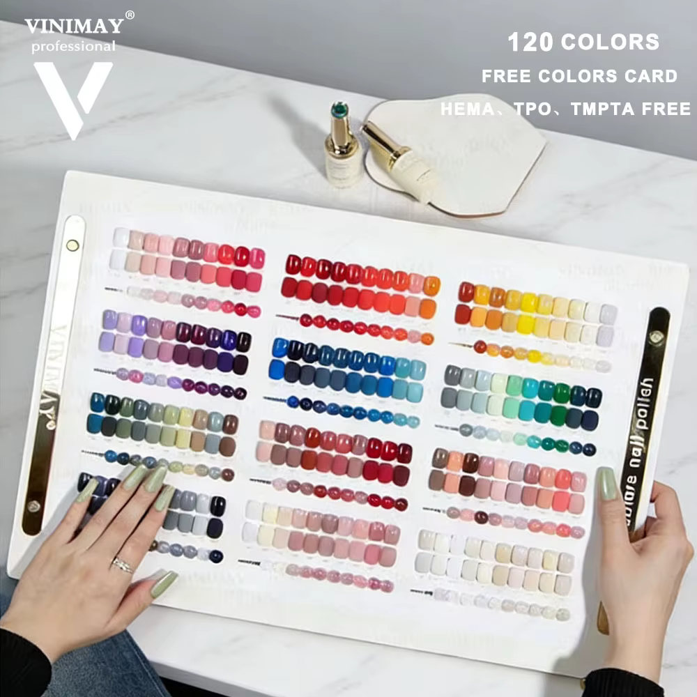 Ensemble de vernis gel VINIMAY Hema sans TPO 15ml, vente en gros, gel UV LED avec différentes couleu