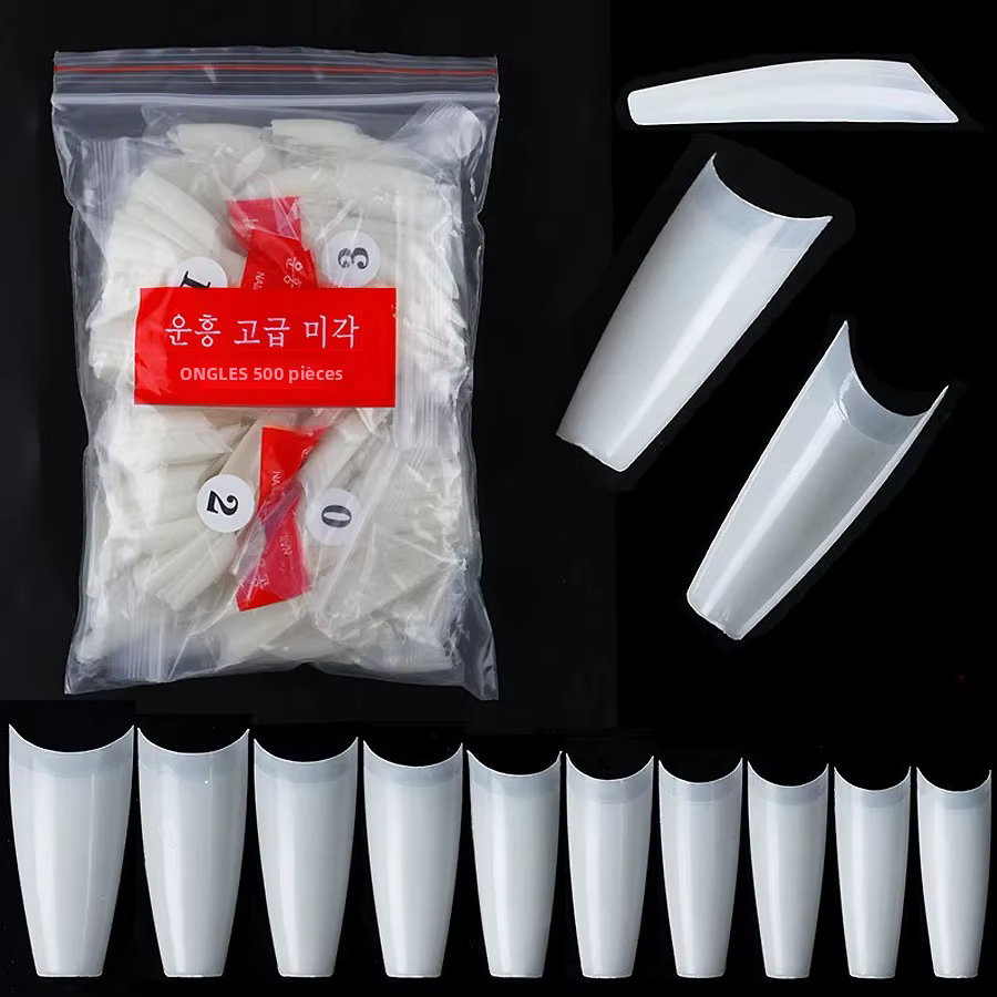 Ensemble de faux ongles français naturels, outils de manucure, décoration Nail Art, pour belles main