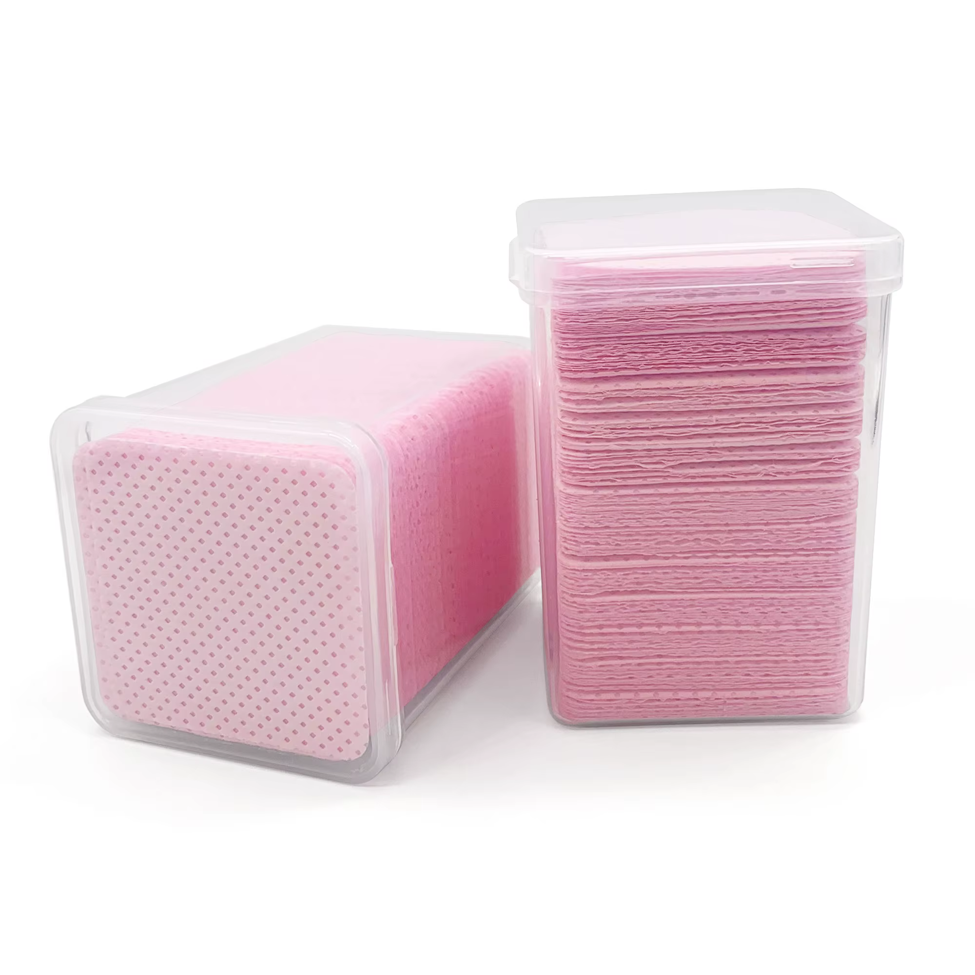 200 pièces/boîte dissolvant jetable tampon de coton lingettes vernis à ongles cils colle nettoyant n