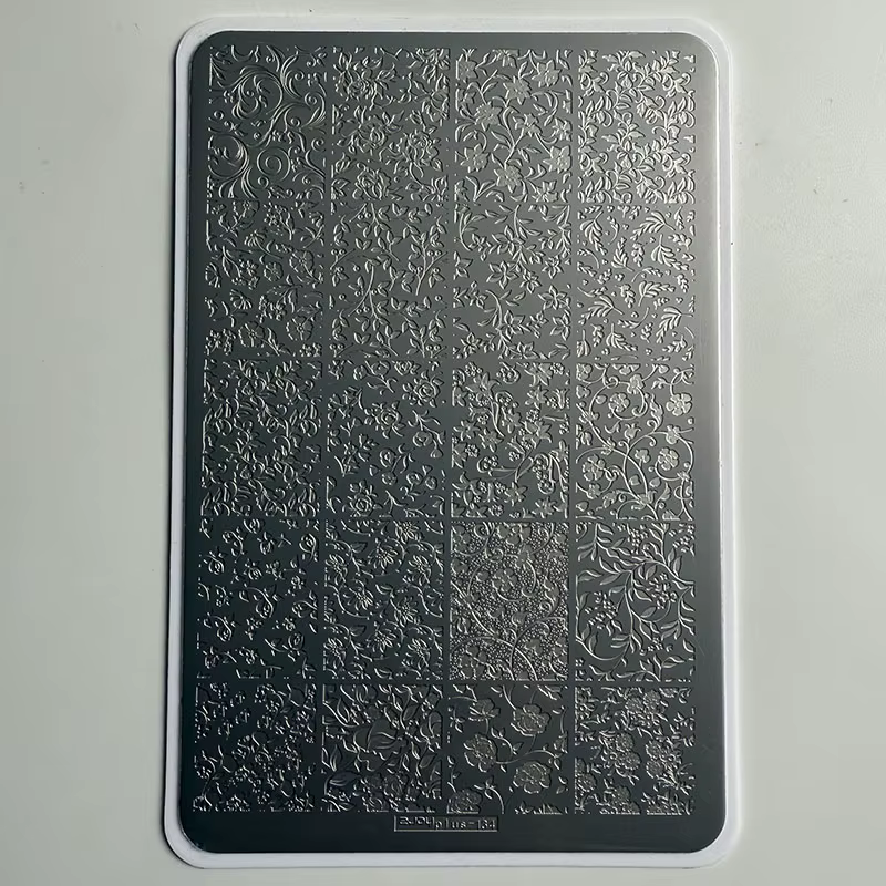 XMQ NAIL ART STAMPING PLATES Fleurs TEMPLATES LEAVES IMAGEPLATES
