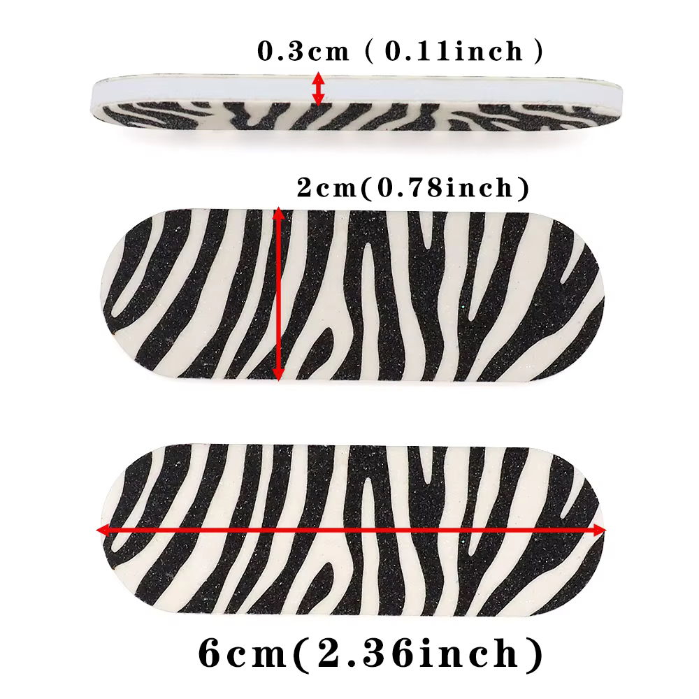 50 pièces limes à ongles planches Double face Mini limes à ongles bloc de ponçage coloré Gel mousse