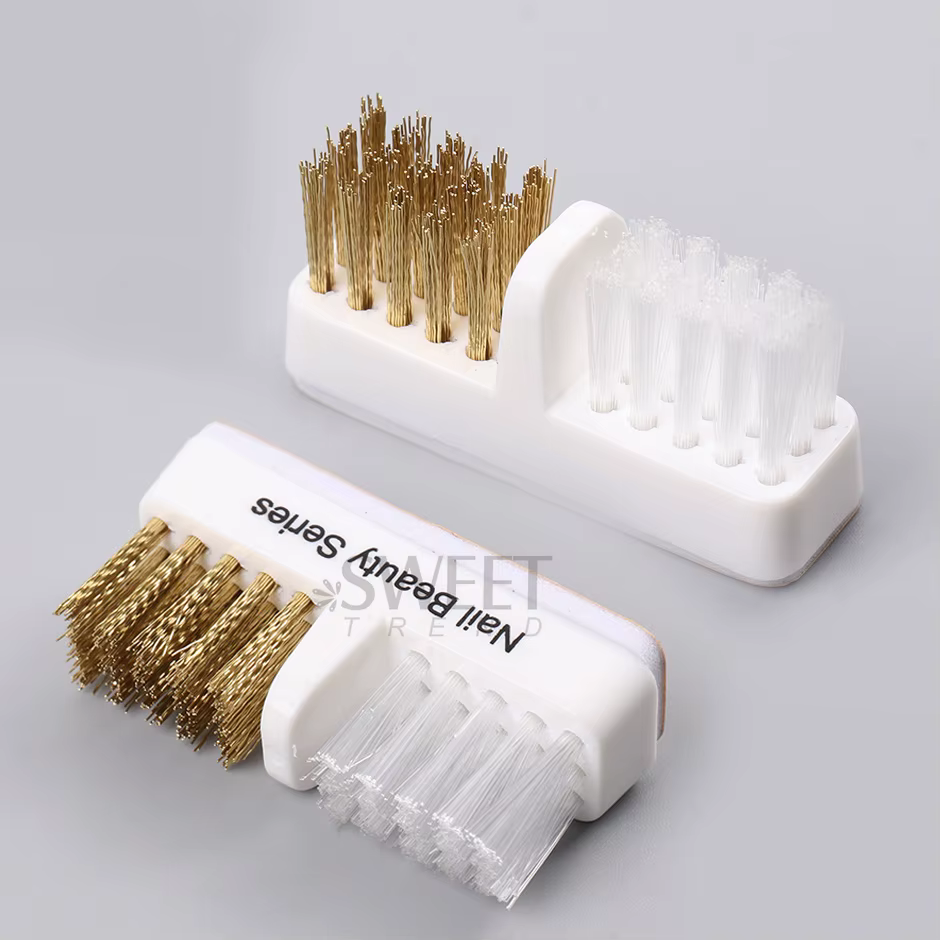 Tête de meulage électrique pour ongles, brosse de nettoyage, forets de manucure portables, nettoyant